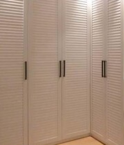 Cabinet door panel set to be wardrobe door Shoe cabinet door Suction Door Panel set with high density shutter door set to do