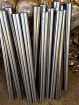 Tempered round stick 45 steel material 1 m long light round material silver steel branch round bar Straight optical axis polished rod