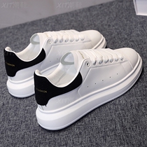 XIT Hong Kong Tide Cards New Breathable Little White Shoes Mens Inner Heightening Couple Casual 100 Hitch Sports Board Shoes Woman