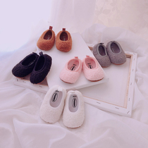 Baby shoes womens shoes children Princess Hundred Days baby soft toddler shoes autumn children nai nai xie