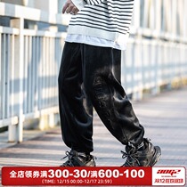 Xiao Bingguo Chaochang Brand Spring and Autumn Corduroy Corduroy Pants Mens Loose Hip Hop Wash Embossed Casual Pants