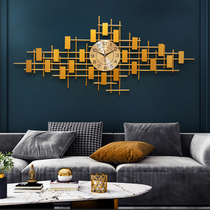 Wall Clock Living Room TV Sofa Background Wall Decor European Light Luxurious Home Fashion Wall Clock