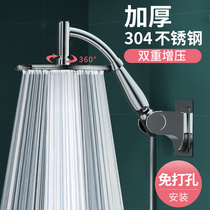 Big shower top spray shower head pressurized bath shower head