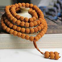 Xiao Kong Bodhi Handmade with 108 Buddha Beads Natural Dragon Lin Thread men and women Handmade Beads Necklace with Beads Necklace Long