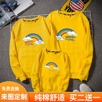 2021 early spring bombing Street parent-child clothing new tidal ocean air clothes a family of three home decoration mother and daughter fashion