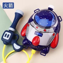 Childrens water gun toy pull-out large capacity backpack water spray gun boy girl play water and water gun fight water battle
