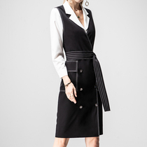 Flight Attendant Professional Dress Woman Autumn Fashion Temperament Suit Beautician Work Clothes Sales Department Front Office Customer Service Reception Tooling