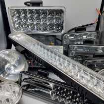 Harvester led spotlight super bright large field of view spotlight reversing light long strip light 12V24V modified Universal headlight