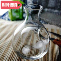 Ice wine wine pot lead-free glass Japanese sake wine glass w