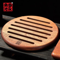Counter same solid wood insulation mat Home wood heat resistant anti-scalding mat dining table dishes plate plate mat pot pad coaster