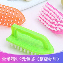 9 9 high quality cleaning brush shoe brush bath brush washbasin brush labor-saving plastic laundry brush