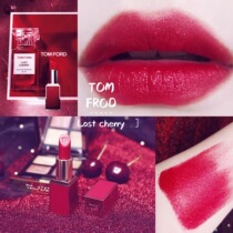 Tom Ford TF 24k gold foil red tube cherry lost cherry lipstick black tube 15 16 80 69