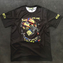 New MOTOGP Rossi motorcycle racing suit motorcycle suit quick-drying short-sleeved T-shirt riding T-shirt