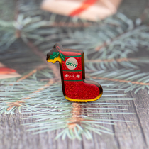 Zhang Yixing Bian Bixian EXO around Huang Zitao same love beans Christmas socks gift brooch badge birthday INS