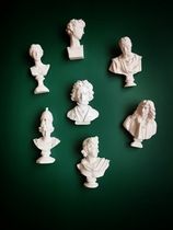 Small words 2007 new ancient Greek sculpture figure resin three-dimensional refrigerator stickers decorative small objects