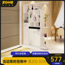 Portal cabinet entrance partition shoe cabinet simple modern living room Hall Cabinet double-sided screen decoration rack wine cabinet