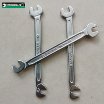 German power power STAHLWILLE double Open-end wrench diagonal small wrench 3 2 3 5mm imported ultra-thin