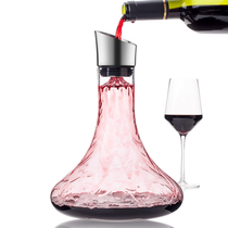Light and luxurious red wine glass suit Home Quick decanter European-style crystal glass upmarket wine High-footed glass