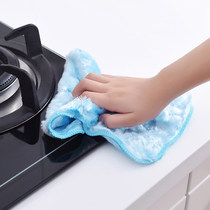  Japan Ligu LEC microfiber rag absorbent thickened non-hair loss kitchen non-oily dishwashing cloth towel