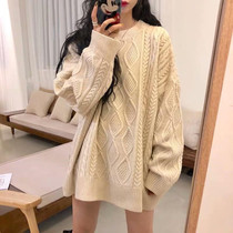 sandro Moscoloni Slull Sweater Lazy Wind and Winter Wear thickened knitted tops