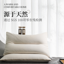 Cuddson Full Buckwheat Pillow Healthy Sleep Pillow Core Assist Relieves Cervical Spine Summer Hard Pillows