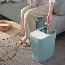 Day Style Creative Classification Trash Can Living Room Bedroom Kitchen Dry And Wet Separation With Lid Press Home Toilet Paper Basket