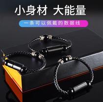 Bracelet Bracelet Portable Data Line Necklace Flash Leather Shiny Sports Gift 5s Couple bracelet maiden