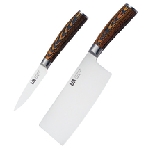 Langmabolai series tool set 2 sets of German imported stainless steel kitchen household kitchen knife fruit knife