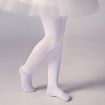 Girls pantyhose Autumn and winter velvet thickened white children leggings socks Dance socks Flower girl little girl stockings
