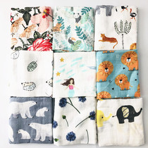 newborn blanket muslin swaddle wrap towel scraf bibs baby 20