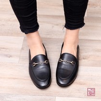 Soft spring and summer Foundation 5-668kufenberg full leather two wear comfortable low heel Lofu womens shoes