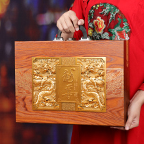 Strong Yun Zhengshan small black tea tea gift box 2021 new tea strong flavor small canned tea gift elders