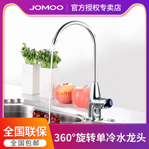 Jiumu Sanitary ware Official kitchen water purifier Direct drinking faucet Fine water nozzle Household water dispenser Faucet single cold
