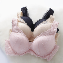 Small bras gather thin thin thin thin thick thick thick thick thick steel ring bra lady pure cotton underwear