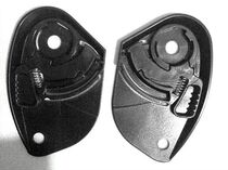 Tank helmet lens Tanked racingT536 base transparent anti-fog lens Brown anti-fog