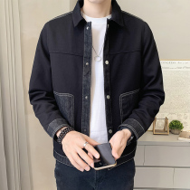 Mens coat handsome Spring and Autumn New Korean fashion casual jacket Joker baseball leader put on clothes men