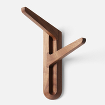 AUDO | otherwise otherwise | New product Y coat hanging black walnut solid wood wall hanging wall hook