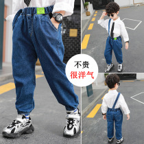 Fashionable children's pants and foreign babies in autumn trousers