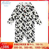 aimer kidds adore children soft milk sugar long sleeves conjoined climbing AB375H92