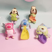 (New Mandatory benefits on March 24) Strawberry Bear Shi Dizai High Flying Large Eyed Paparazzi Sleep Pillow Plush Pendant
