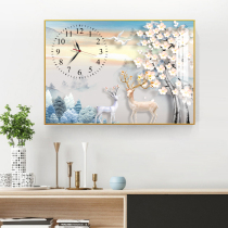 Electric meter box decoration painting modern simple non-Hole restaurant hanging painting blocking distribution box switch electric gate hanging watch painting