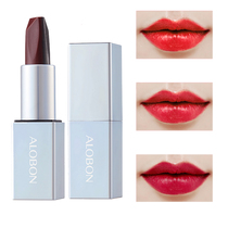 AloBon Yabang illusion color does not take off makeup three color lipstick 3 8G temperature change Bite lip makeup lasting lipstick color girl