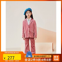 lagetom Le Gom Children's Wear New Products Imported Corduroy Fashion Loose Suit Jacket
