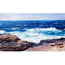 Jiang Wei Sina Flower Living room bedroom dining room Restaurant decoration painting Collection Buface oil painting