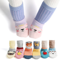 Baby floor socks autumn and winter non-slip boneless socks baby winter thick stockings toddler socks newborn thick socks