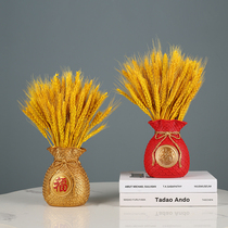 Wheat ear Fukurokuro New Year New Year Ornaments Home Accessories Storefront Clothing Store Opened Small Decoration Decorations