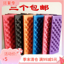  Outdoor portable cushion foldable leisure travel small fart cushion mountaineering moisture-proof cushion Ultra-light floor mat Foam cushion