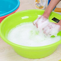 Baby laundry basin with washboard plastic large basin thickened adult extra-large household washboard washboard washbasin