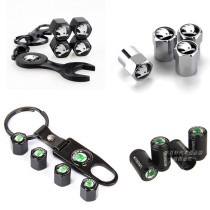 Suitable for Skoda Octavia Xinrui Crystal Sharp Speed Pai Xin Xin Speed Zun Hao Rui Car Tire Valve Cap Anti-theft
