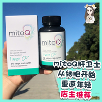 Spot New Zealand MitoQ Milk Thistle Coenzyme capsules Liver care liver Care Support Australia